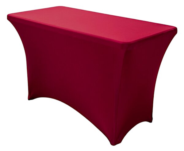 TENTino Elastický potah STANDARD na skládací stůl 122x60 cm VÍCE BAREV Barva ubrusu: SVĚTLE ŠEDÁ / SILVER