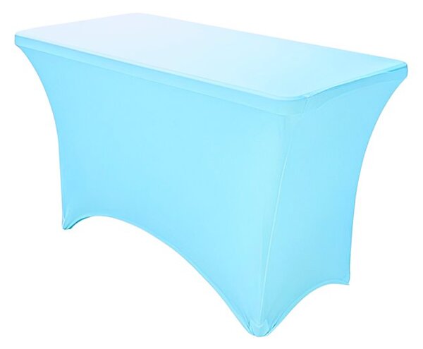 TENTino Elastický potah EXTREME na skládací stůl 120-122x60 cm VÍCE BAREV Barva ubrusu: TYRKYSOVÁ / TURQUOISE