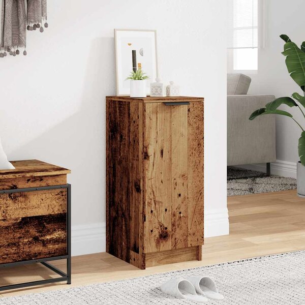 Botník old wood 29,5 x 35 x 70 cm kompozitní dřevo