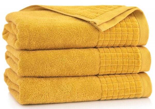 Egyptská bavlna ručníky a osuška Saveli - kurkuma Velikost: osuška 70 x 140