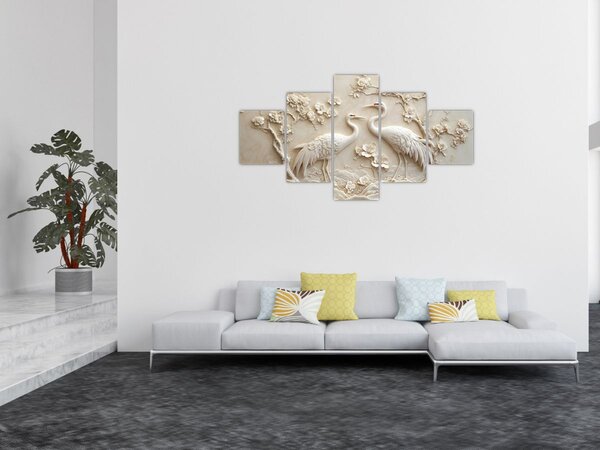Obraz - Čínský vzor (125x70 cm)