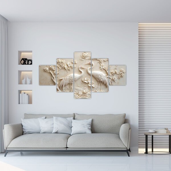 Obraz - Čínský vzor (125x70 cm)