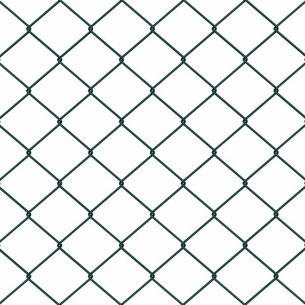 Zábradlí s betonovým základem 10 x 0,4 m Ocel potažená PVC 3351226