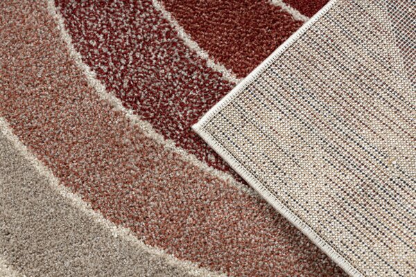 Koberec FUSION 0807 krémový / bordó