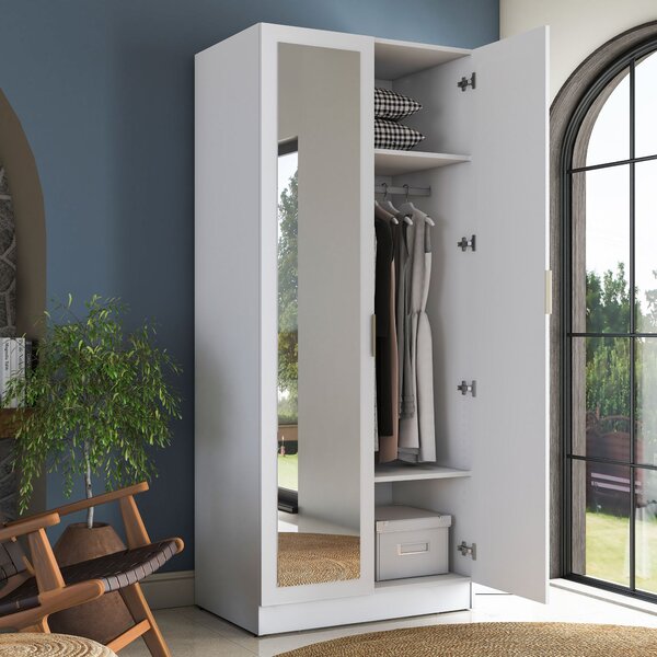 Šatní skříň Balino 4722 (bílá). Akce -15%
