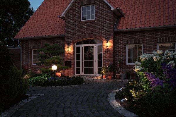 Paulmann 94285 Plug&Shine Classic, zahradní reflektor s trnem 6W LED 3000K, antracit, IP65