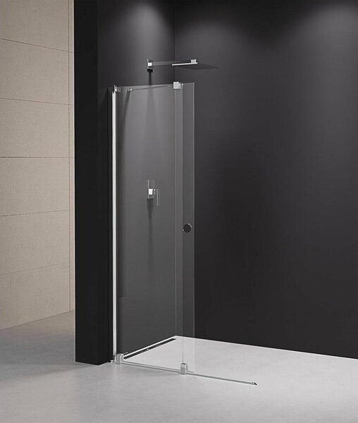 Polysan Modular Shower - Sprchová zástěna posuvná 1600 mm, s pojezdy, čiré sklo MS5-160