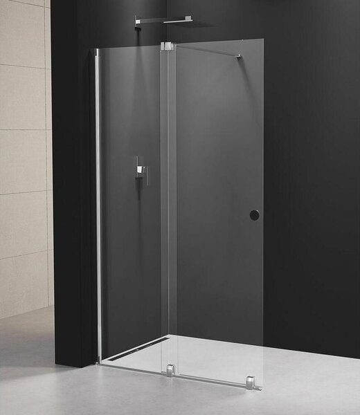 Polysan Modular Shower - Sprchová zástěna posuvná 1600 mm, s pojezdy, čiré sklo MS5-160