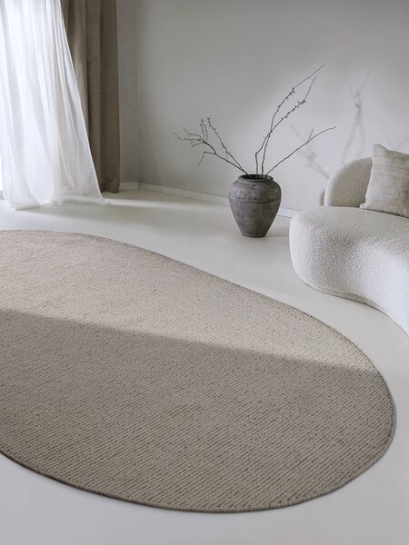 Villeroy & Boch, Kusový koberec Villeroy & Boch 106049 Beige ovál, 160x230 ovál, béžová, ložnice