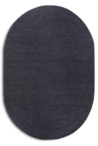 Villeroy & Boch, Kusový koberec Villeroy & Boch 106051 Anthracite ovál, 160x230 ovál, šedá, ložnice