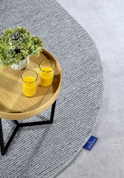 Villeroy & Boch, Kusový koberec Villeroy & Boch 106050 Silver ovál, 160x230 ovál, šedá, ložnice