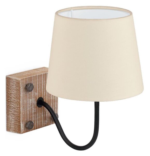 Eglo 32248 - Nástěnná lampa 1xE14/40W/230V hnědá/béžová
