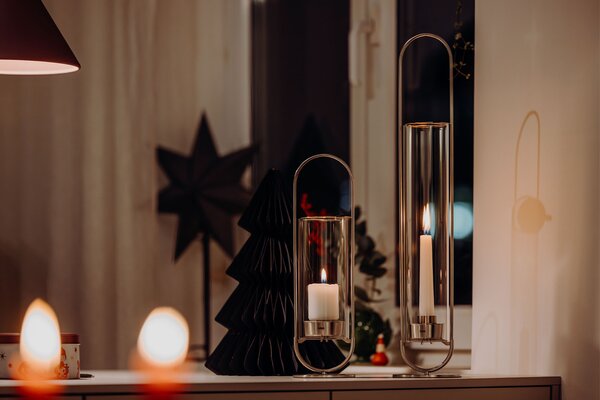 Höfats designové svícny Oval Candle Small