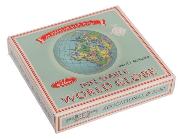 Nafukovací globus Rex London World Map