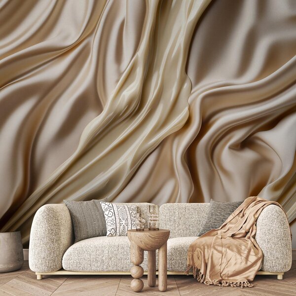 Fototapeta - Krémová abstrakce II. (245x170 cm)