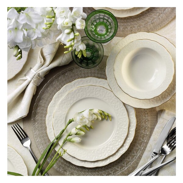 24dílná sada porcelánového nádobí Kutahya Simplicity