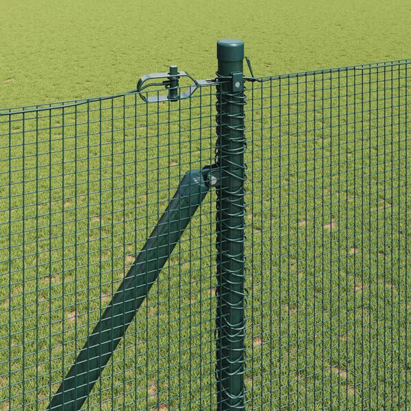 Svařované drátěné ploty s hroty 10 x 1,5 m Ocel potažená PVC 3352057