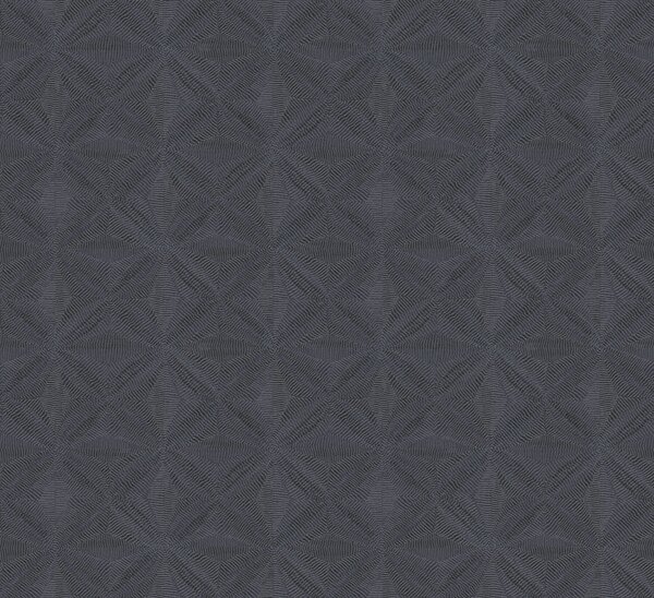 Geometrická vliesová tapeta na zeď, černá, etno, AMA105, Amani, Masureel