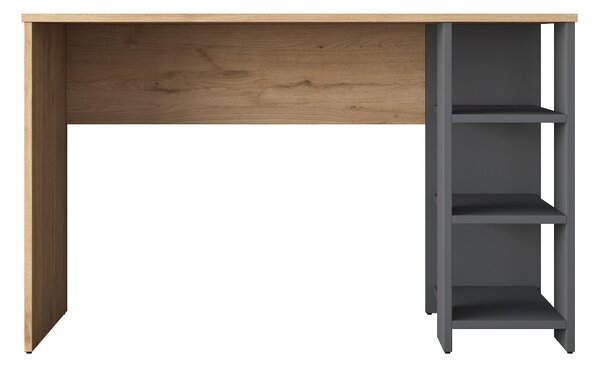 Kalune Design Psací stůl Brana 120 cm ořech/antracit