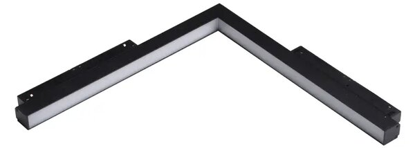 LED svítidlo do lišty Alfa Saga Track Magnetic Corner B 24W 3000K černá