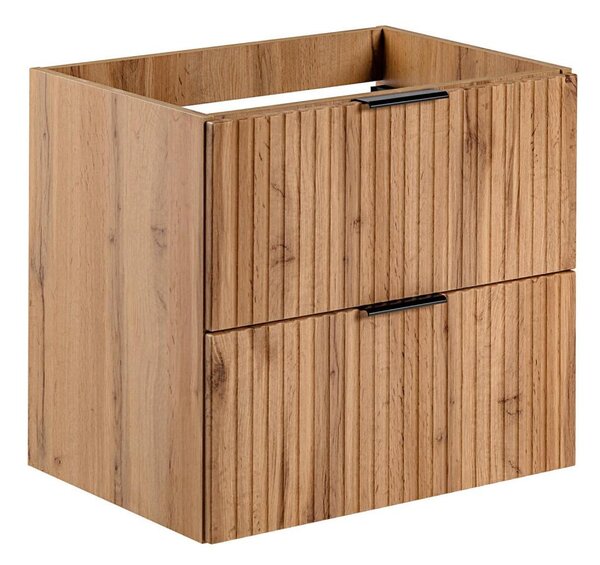 COMAD ADEL OAK 82-60-B-2S - Koupelnová skříňka pod umyvadlo ADEL 57x60,2 cm dub