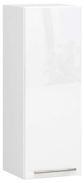 Horní kuchyňská skříňka Ozara W30 H720 (bílá + bílý lesk). 1071178