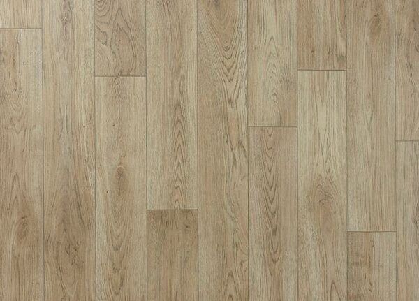 Breno PVC SILVERTEX Pin Oak 166M – hnědé dřevo, šíře 200 cm