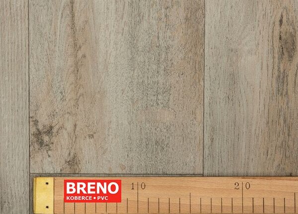 Breno PVC SILVERTEX Silk Oak 979L – světlé dřevo, šíře 300 cm