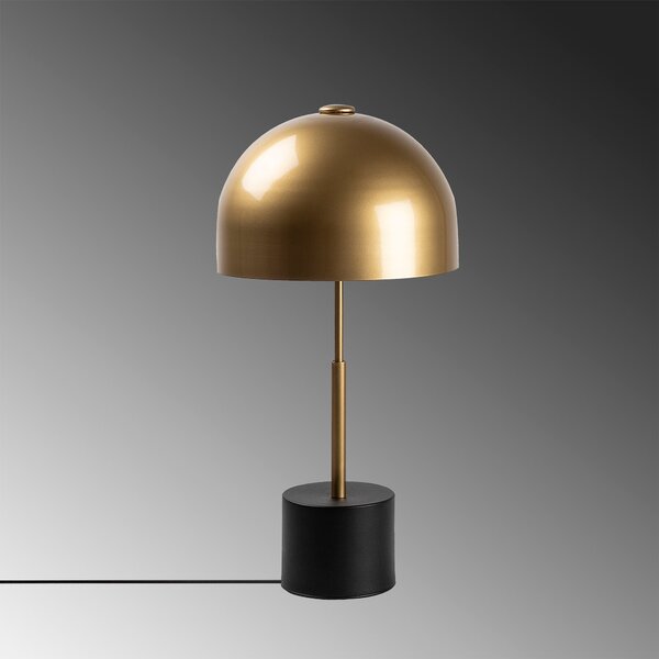 Opviq Stolní lampa Mixes černá/zlatá