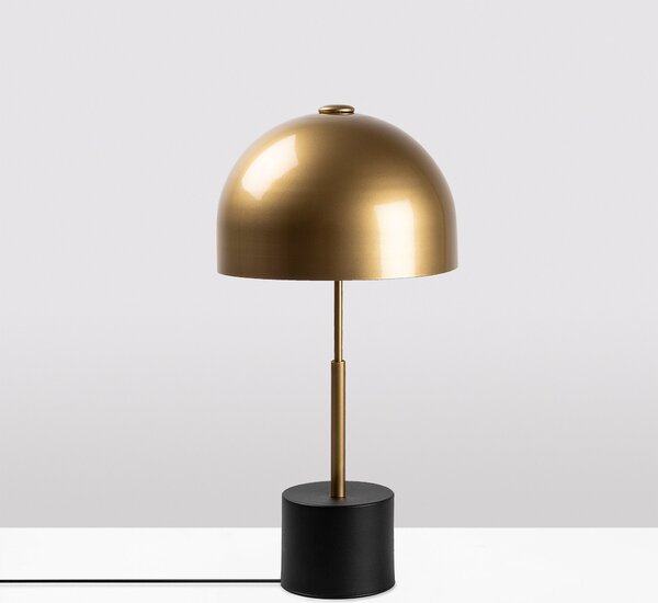 Opviq Stolní lampa Mixes černá/zlatá