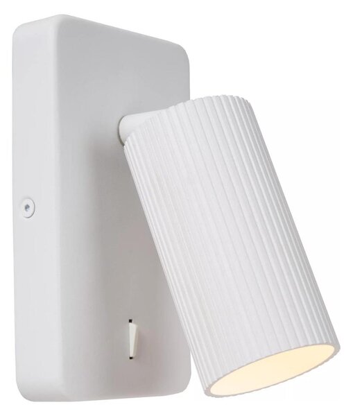 Lucide 09239/11/31 - Nástěnné bodové svítidlo CLUBS 1xGU10/40W/230V bílá
