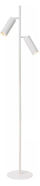 Lucide 09739/02/31 - Stojací lampa CLUBS 2xGU10/40W/230V bílá