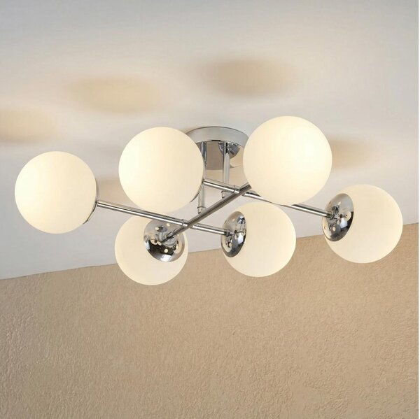 Brilagi - Přisazený lustr MALONY 6xE14/20W/230V lesklý chrom