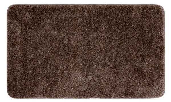 Koupelnový kobereček SYNERGY glamour / lurex, hnědý