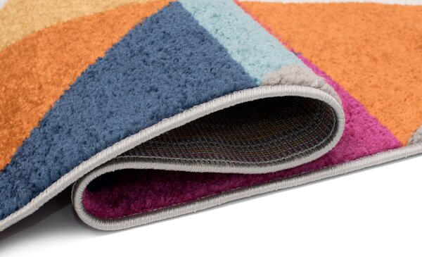 Kusový koberec Lazur - trojúhelníky 5 - multicolor