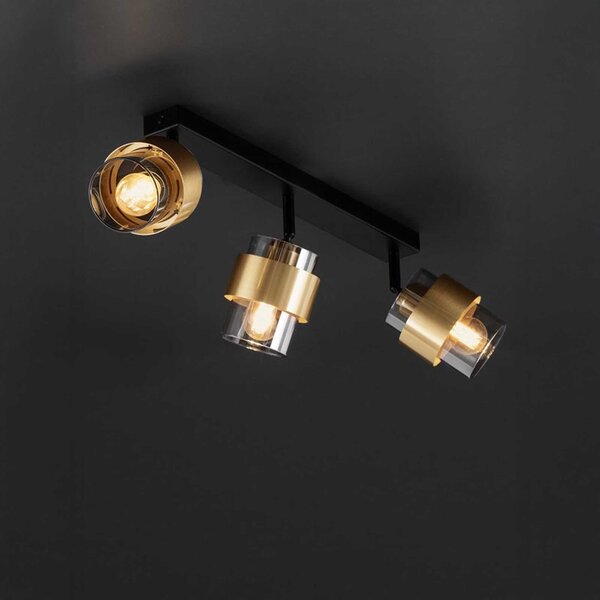 Nova Luce Sianna E27 skleněné stropní svítidlo 1
