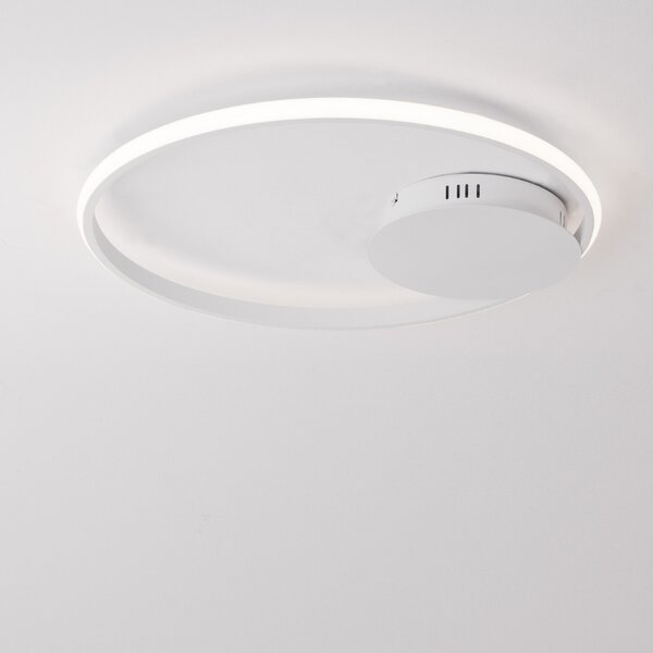 -25 % Dny MOMENTI– Bílé kovové stropní LED světlo Nova Luce Fuline 50 cm