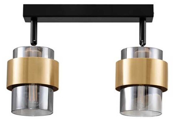 Nova Luce Sianna E27 skleněné stropní svítidlo 1