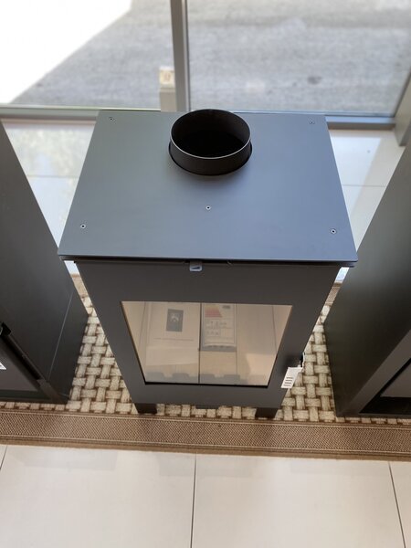 EEK A+ Kamna s velkým průzorem - Verso Ina L 7,5 kW