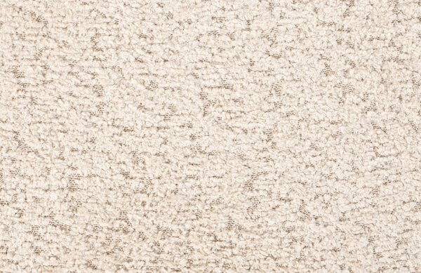 White Label Bílá bouclé jídelní židle WLL MARION