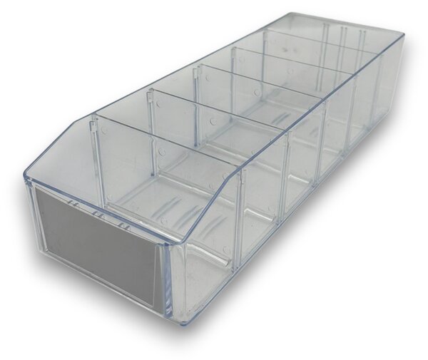 Usporadejto.cz Úložný box, ideální do spíže, s etiketou + 2 přepážky, BITO, 40x13cm