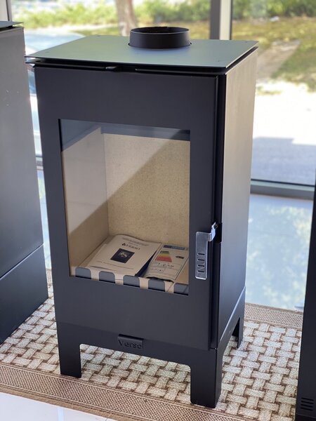 EEK A+ Kamna s velkým průzorem - Verso Ina L 7,5 kW