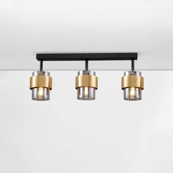 Nova Luce Sianna E27 skleněné stropní svítidlo 1