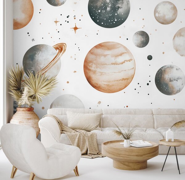Fototapeta - Zemité planetky (245x170 cm)