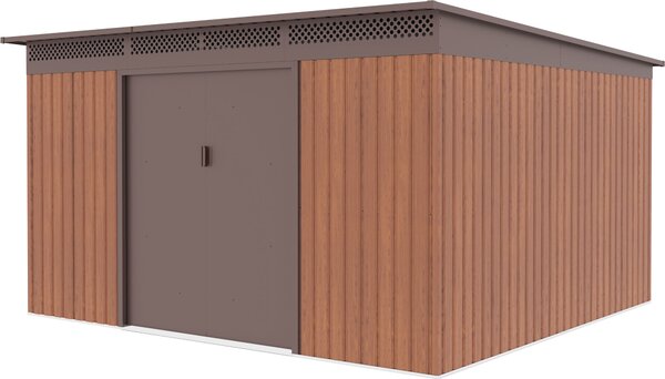 Zahradní domek G21 GRAH 1132 - 340 x 333 cm, hnědý