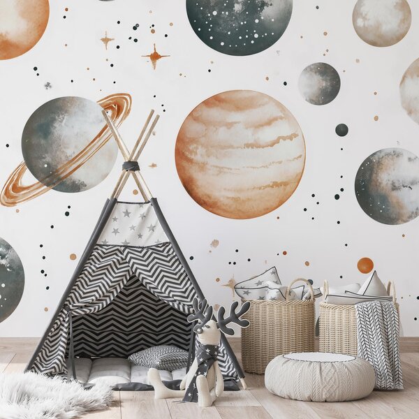Fototapeta - Zemité planetky (245x170 cm)