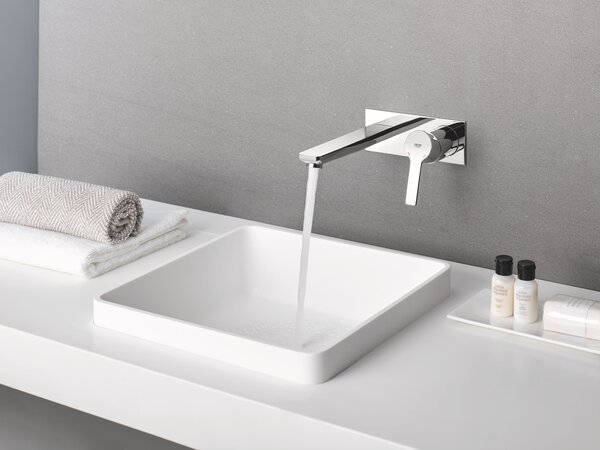 GROHE Lineare - Umyvadlová dvouotvorová baterie, velikost L, Chrom 23444001