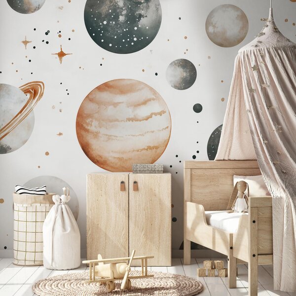 Fototapeta - Zemité planetky (245x170 cm)