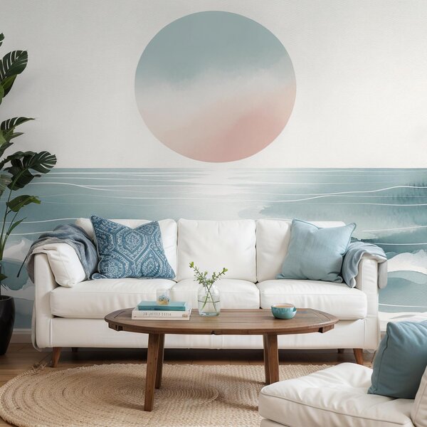 Fototapeta - Slunce nad oceálnem (245x170 cm)