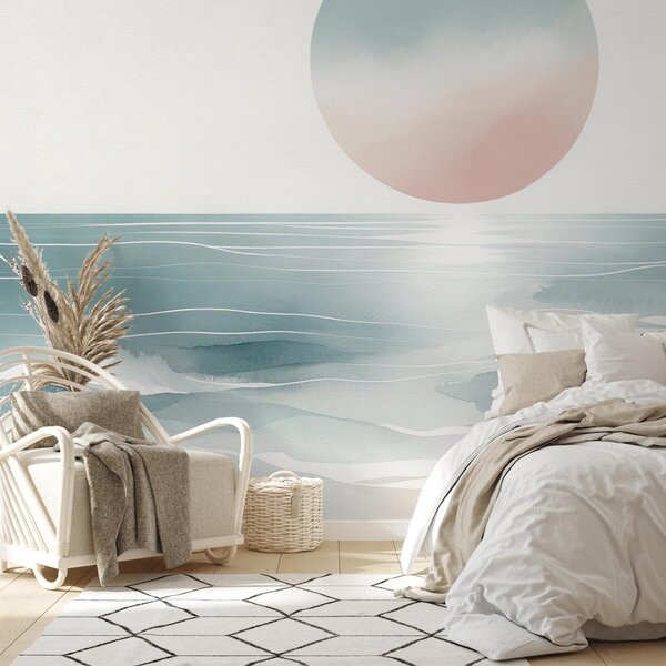 Fototapeta - Slunce nad oceálnem (245x170 cm)